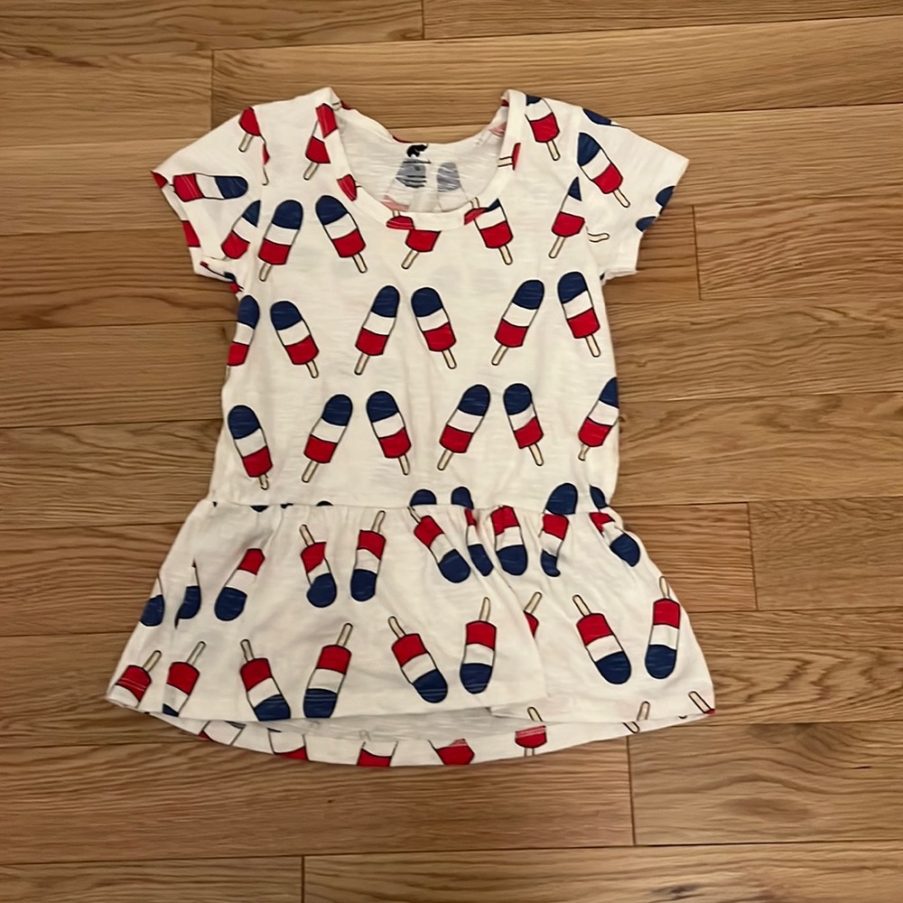 Poplin shirt with ice pop details, perfect for summer! Monica & Andy brand